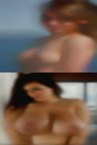 Potbellied horny today nude woman.